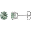 Lab-Grown Green Sapphire | Round | 8mm