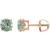 Lab-Grown Green Sapphire | Round | 8mm