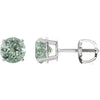 Lab-Grown Green Sapphire | Round | 8mm