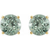 Lab-Grown Green Sapphire | Round | 8mm