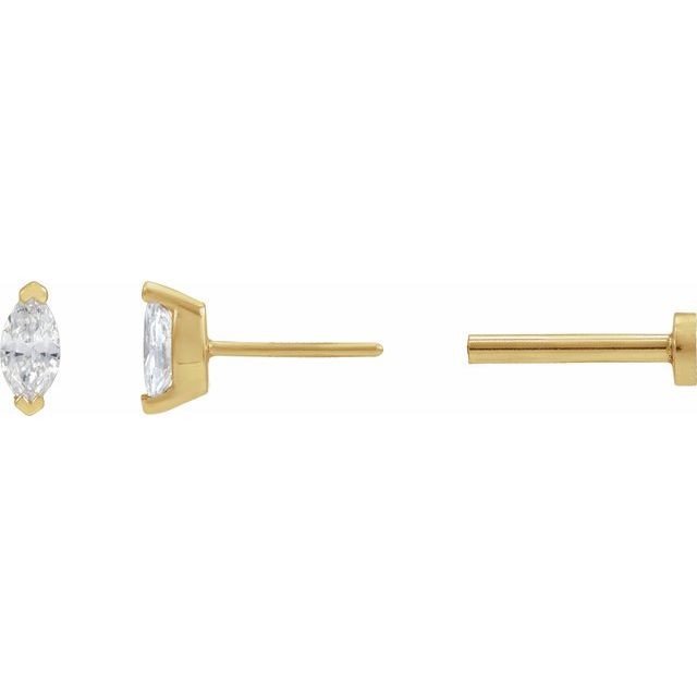 Natural Diamond | Marquise | 4 x 2mm :: 0.07 Ct
