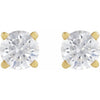 Natural Diamond | Round | 4mm :: 1/4 Ct | Lab-Grown Diamond | Round | 4mm :: 1/4 Ct