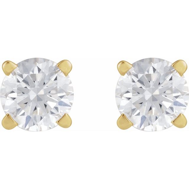 Natural Diamond | Round | 4mm :: 1/4 Ct | Lab-Grown Diamond | Round | 4mm :: 1/4 Ct