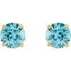 Natural Diamond | Round | 4.4mm :: 1/3 Ct | Lab-Grown Diamond | Round | 4.5mm :: 1/3 Ct