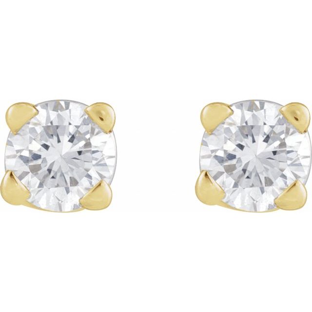 Natural Diamond | Round | 2.5mm :: 0.06 Ct | Lab-Grown Diamond | Round | 2.5mm :: 0.05 Ct