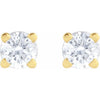 Natural Diamond | Round | 3mm :: 1/10 Ct | Lab-Grown Diamond | Round | 3mm :: 1/10 Ct