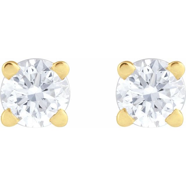 Natural Diamond | Round | 3mm :: 1/10 Ct | Lab-Grown Diamond | Round | 3mm :: 1/10 Ct