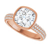 14K Rose | Cushion