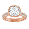 14K Rose | Cushion