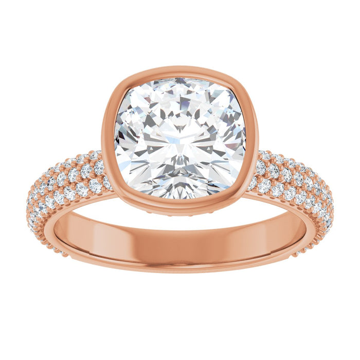 14K Rose | Cushion