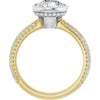 14K Yellow/White | Round