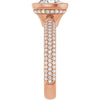 14K Rose | Cushion