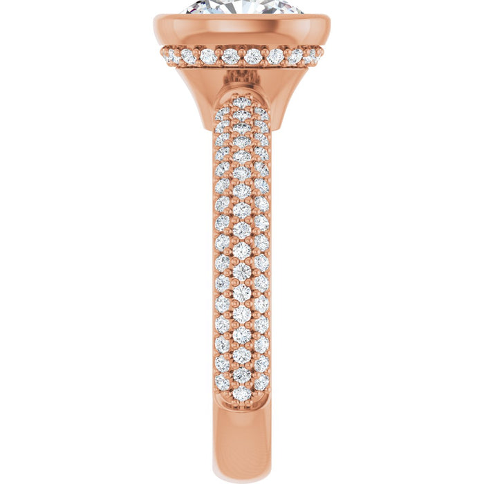 14K Rose | Cushion