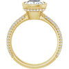 14K Yellow | Cushion