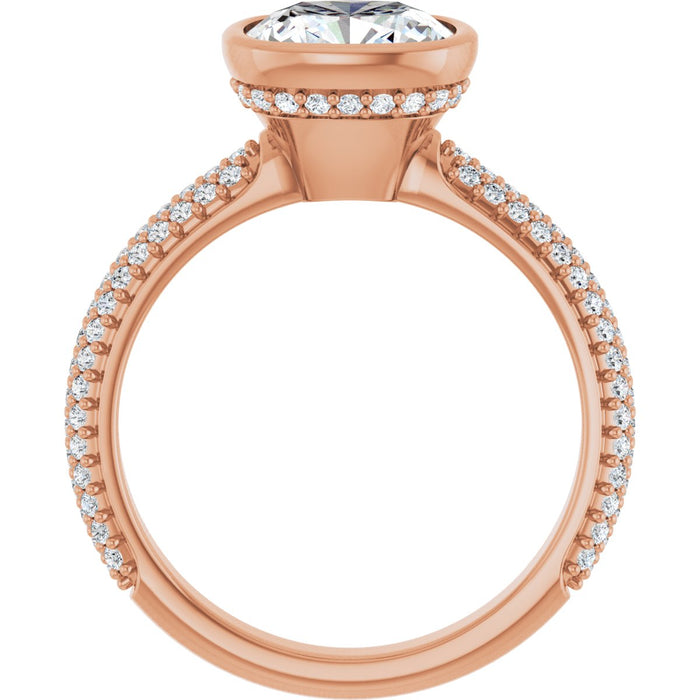 14K Rose | Cushion