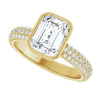 14K Yellow | Emerald