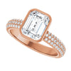 14K Rose | Emerald