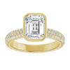 14K Yellow | Emerald