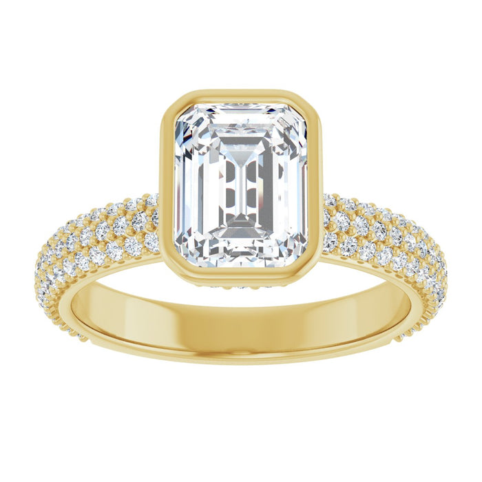 14K Yellow | Emerald
