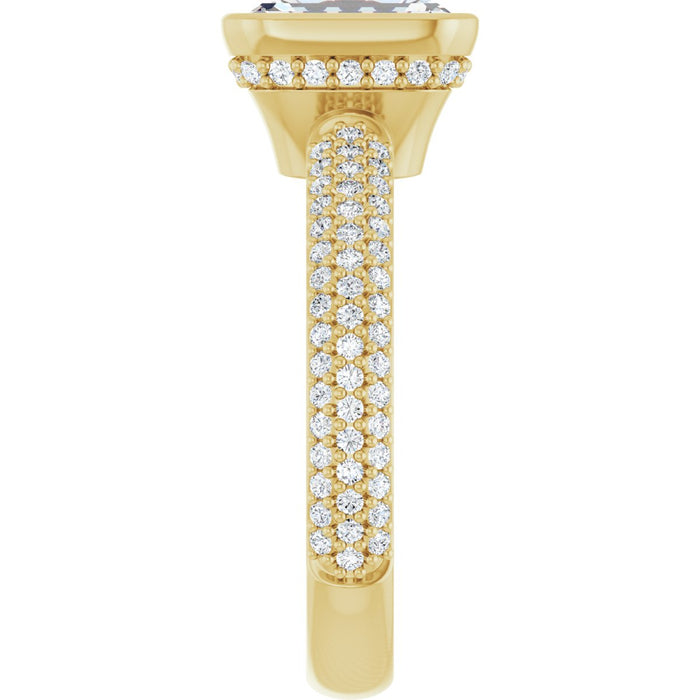 14K Yellow | Emerald