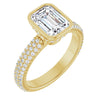 14K Yellow | Emerald