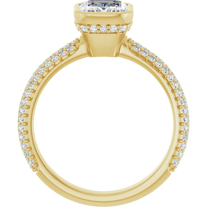 14K Yellow | Emerald
