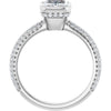 14K White | Emerald
