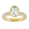 14K Yellow | Oval