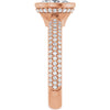 14K Rose | Oval