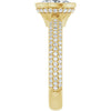 14K Yellow | Oval
