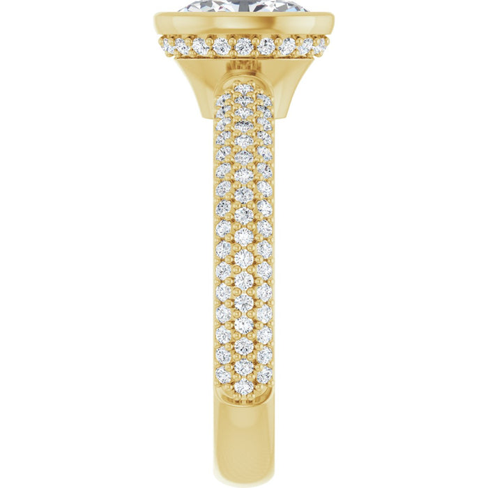 14K Yellow | Oval