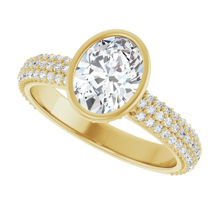 14K Yellow | Oval