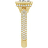 14K Yellow | Square