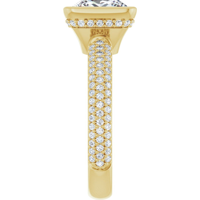 14K Yellow | Square