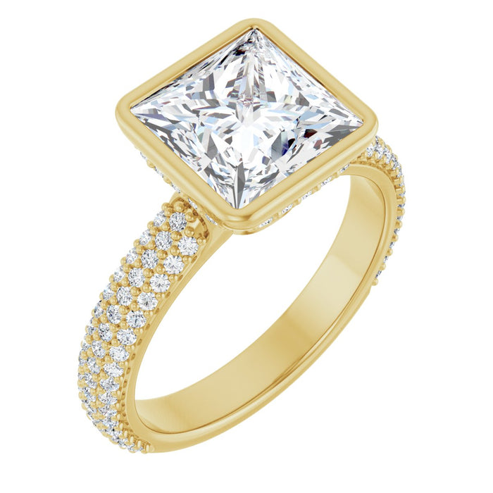 14K Yellow | Square