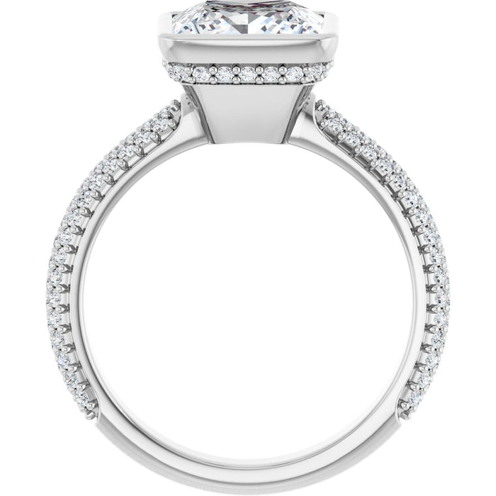 14K White | Square