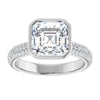 14K White | Asscher