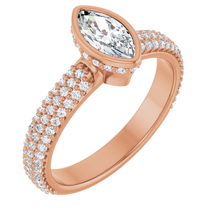 14K Rose | Marquise