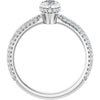 14K White | Marquise