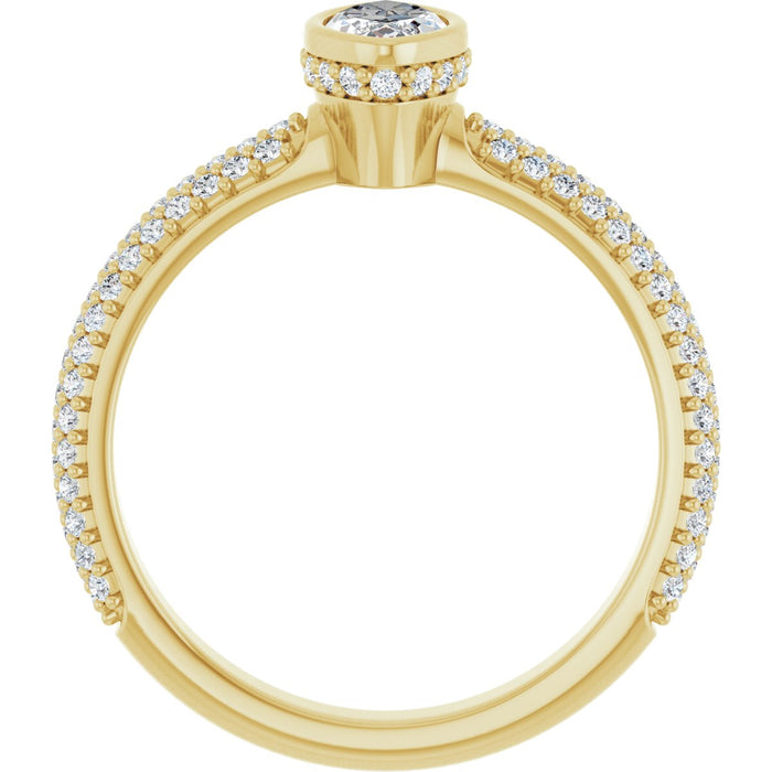 14K Yellow | Marquise