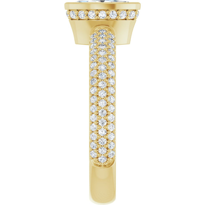 14K Yellow | Marquise