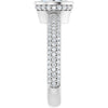 14K White | Marquise