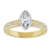 14K Yellow/White | Marquise