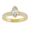 14K Yellow | Marquise