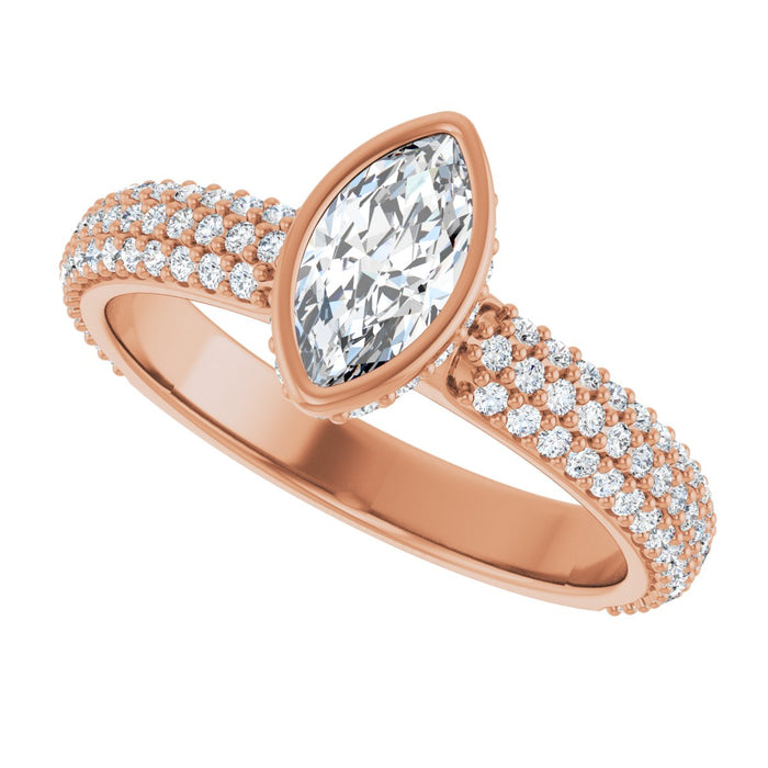 14K Rose | Marquise
