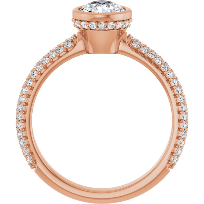 18K Rose | Pear