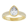 18K Yellow | Pear