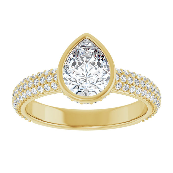 14K Yellow | Pear