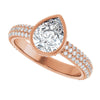 18K Rose | Pear