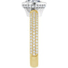 14K Yellow/White | Pear